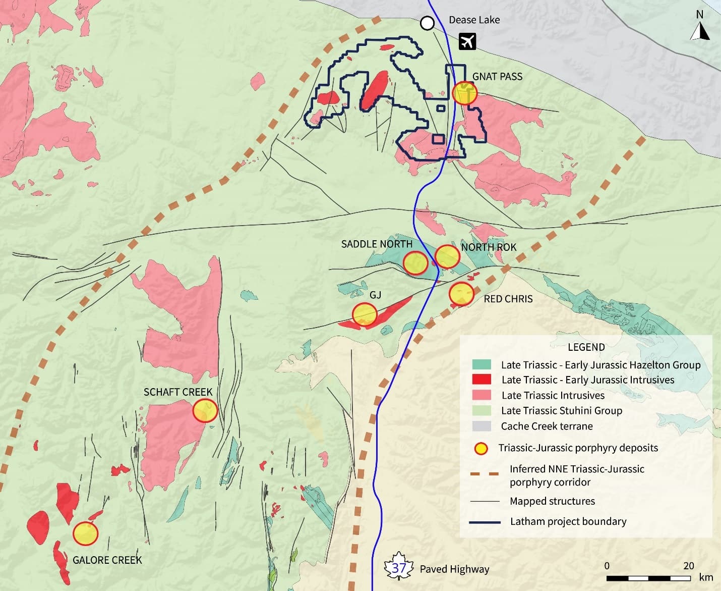Copper-in-soil anomalies and drill targets
